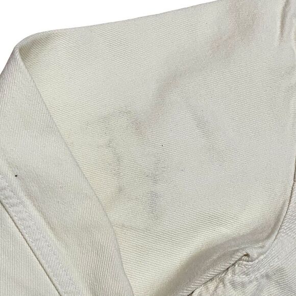 Tommy Hilfiger Jeans Jacket WMNS L Pale Yellow 90’s Girlfriend‎ Trucker Denim - Picture 8 of 15